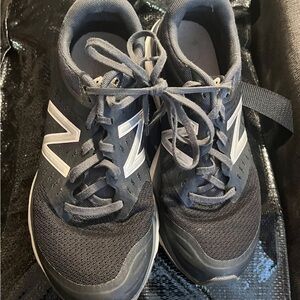 Used New Balance Charcoal and Black Running Shoes